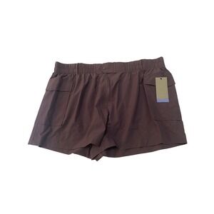 Avia Outdoor Shorts Purple Beech XXXL 22 Cargo Pockets High Rise New